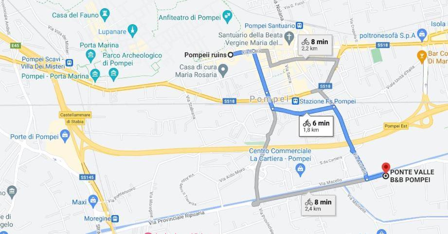 Ponte Valle B&B Pompei Ngoại thất bức ảnh